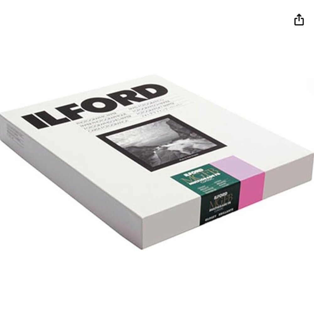 Ilford Multigrade FB Classic, Enlarging Paper 11x14, 40 Sheets, Glossy